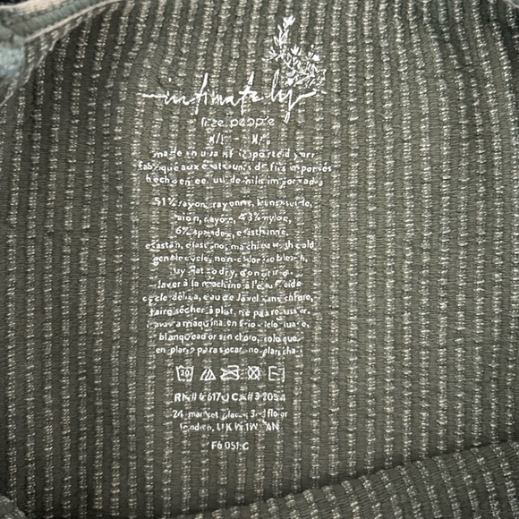 Free People Ribbed Crop Tank - Picture 3 of 3